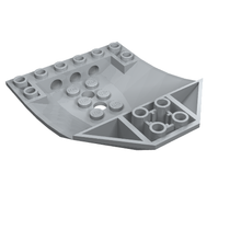 Part 42021 - Cockpit 8 x 6 x 2 Curved - De BrickPlaats