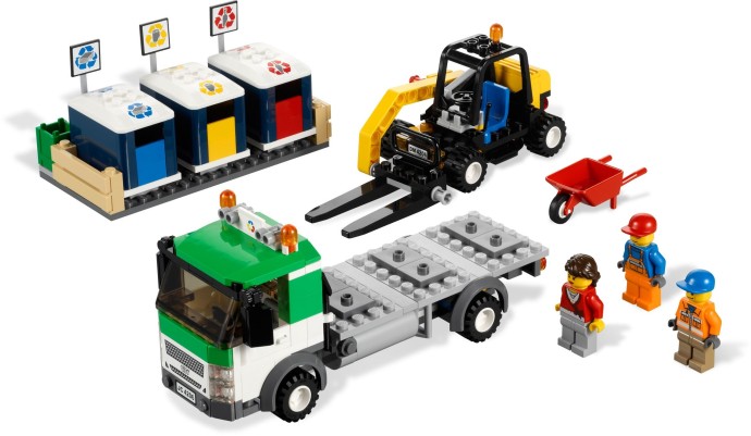 Set 4206-2 - Recycling Truck - De BrickPlaats