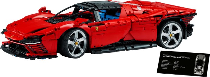 LEGO® Technic™ Ferrari Daytona SP3 42143 Building Kit - De BrickPlaats