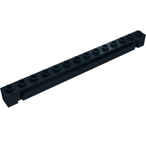 Part 4217 - Brick, Modified 1 x 14 with Channel - De BrickPlaats