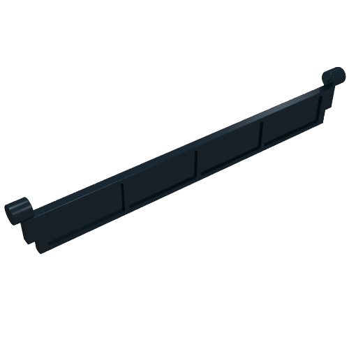 Part 4219 - Garage Roller Door End Section with Handle - De BrickPlaats