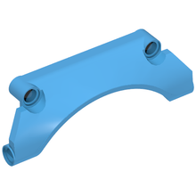 Part 42531 - Technic, Panel Car Mudguard Arched #30 9 x 2 x 3 Straight Top - De BrickPlaats