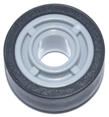 Part 42610c02 - Wheel 11mm D. x 8mm with Center Groove with Black Tire 14mm D. x 6mm Solid Smooth (42610 / 50945) - De BrickPlaats