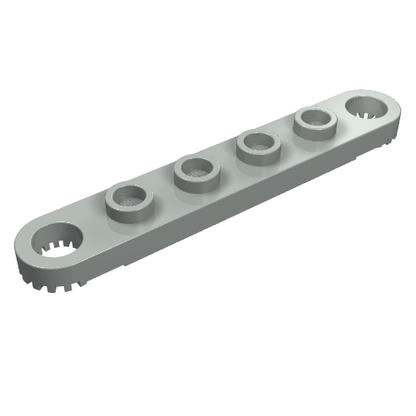 Part 4262 - Technic, Plate 1 x 6 with Toothed Ends - De BrickPlaats