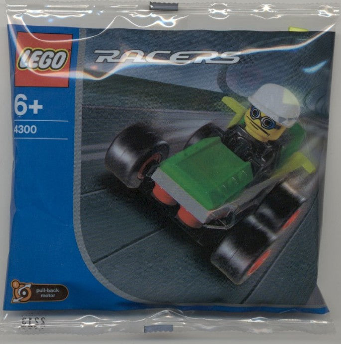 Set 4300 - Green Racer polybag - De BrickPlaats