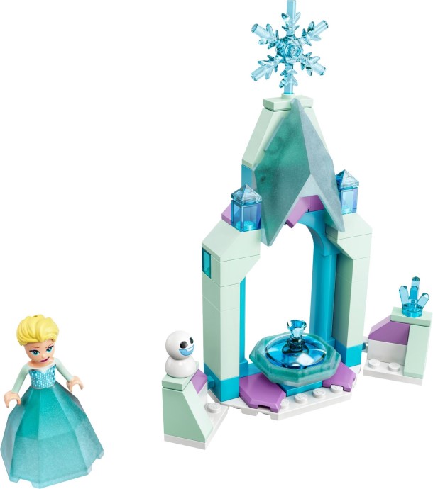 LEGO® ǀ Disney Elsa’s Castle Courtyard 43199 Building Kit - De BrickPlaats