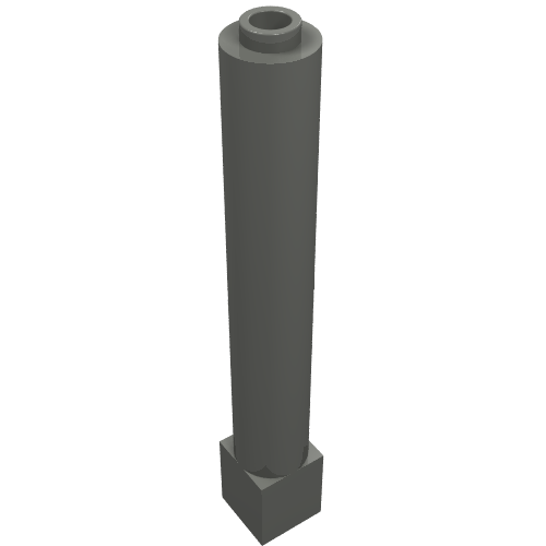 Part 43888 - Support 1 x 1 x 6 Solid Pillar - De BrickPlaats