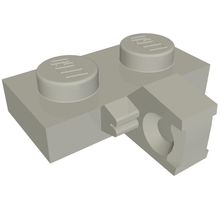 Part 44567b - Hinge Plate 1 x 2 Locking with 1 Finger on Side without Bottom Groove - De BrickPlaats
