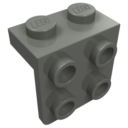 Part 44728 - Bracket 1 x 2 - 2 x 2 - De BrickPlaats