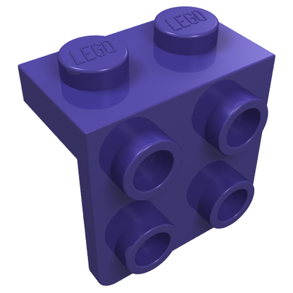 Part 44728 - Bracket 1 x 2 - 2 x 2 - De BrickPlaats