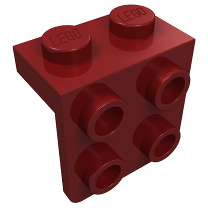 Part 44728 - Bracket 1 x 2 - 2 x 2 - De BrickPlaats