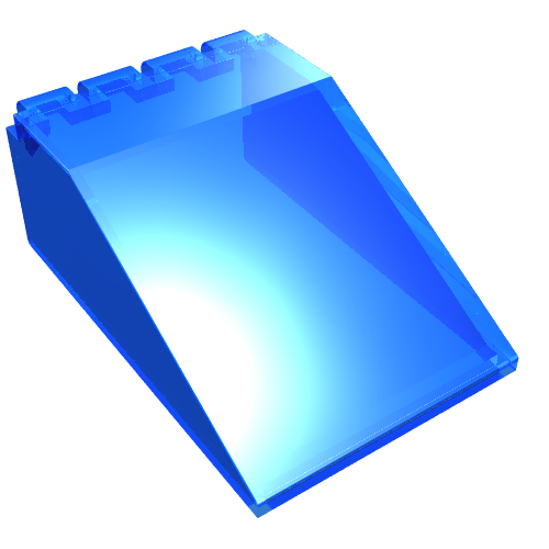 Part 4474 - Windscreen 6 x 4 x 2 Canopy - De BrickPlaats
