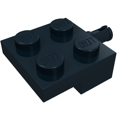 Part 4488 - Plate, Modified 2 x 2 with Wheel Holder - De BrickPlaats
