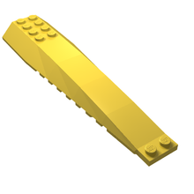Part 45301 - Wedge 16 x 4 Triple Curved with Reinforcements - De BrickPlaats