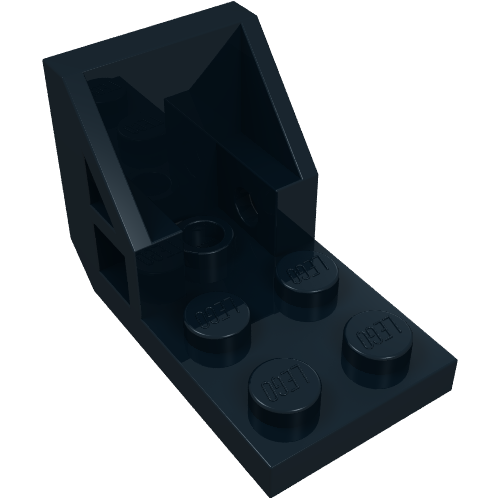 Part 4598 - Bracket 3 x 2 - 2 x 2 Inverted (Space Seat) - De BrickPlaats