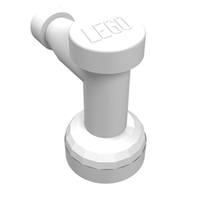 Part 4599a - Tap 1 x 1 with Hole in Nozzle End - De BrickPlaats