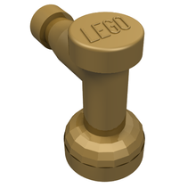 Part 4599b - Tap 1 x 1 without Hole in Nozzle End - De BrickPlaats