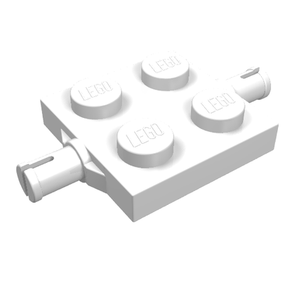 Part 4600 - Plate, Modified 2 x 2 with Wheels Holder - De BrickPlaats