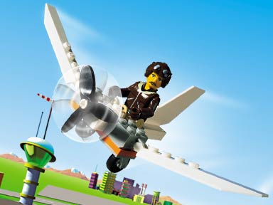 Set 4614 - Ultralight Flyer - De BrickPlaats