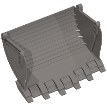 Part 46891 - Technic Digger Bucket 10 x 19 - De BrickPlaats