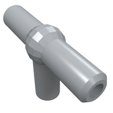 Part 4697b - Pneumatic T Piece Second Version (T Bar with Ball in Center) - De BrickPlaats