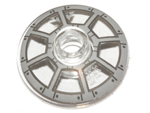 Part 4740pb005 - Dish 2 x 2 Inverted (Radar) with Radial Cockpit Window Pattern - De BrickPlaats