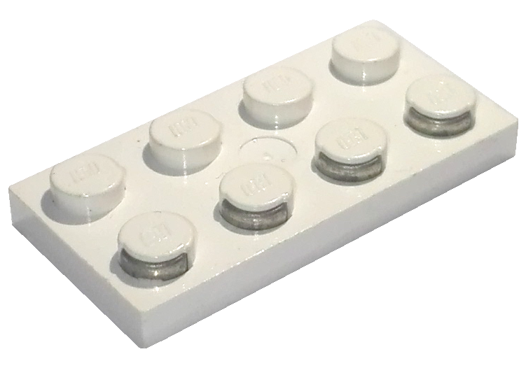 Part 4757c01 - Electric Plate 2 x 4 with Contacts - De BrickPlaats