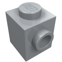 Part 47905 - Brick, Modified 1 x 1 with Studs on 2 Sides, Opposite - De BrickPlaats