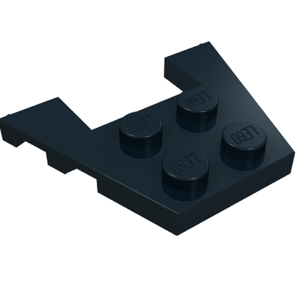 Part 48183 - Wedge, Plate 3 x 4 with Stud Notches - De BrickPlaats