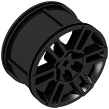Part 49294 - Wheel 56mm D. x 34mm Technic Racing Medium, 6 Pin Holes, Axle Hole, Open Spokes - De BrickPlaats