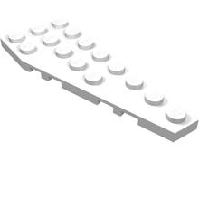 Part 50304 - Wedge, Plate 8 x 3 Pentagonal Right - De BrickPlaats