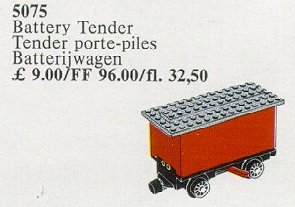 Set 5075 - Battery Tender, Red - De BrickPlaats