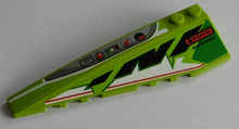 Part 50955pb030 - Wedge 10 x 3 Left with 'KYOTO ZURUHNI' and Switches Pattern (Stickers) - Set 8864 - De BrickPlaats