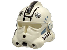 Part 50995pb05 - Minifigure, Headgear Helmet SW Clone Trooper Ep.3 Pilot Pattern - De BrickPlaats