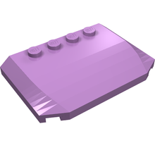 Part 52031 - Wedge 4 x 6 x 2/3 Triple Curved - De BrickPlaats