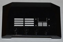 Part 52031pb052 - Wedge 4 x 6 x 2/3 Triple Curved with Grille, Panel and 4 Screws Pattern (Sticker) - Set 4203 - De BrickPlaats