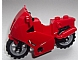 Part 52035c02 - Motorcycle City with Black Chassis (Long Fairing Mounts) and Light Bluish Gray Wheels - De BrickPlaats