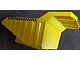 Part 52045pb01 - Vehicle, Tipper Bed 32 x 16 x 10 2/3 with Black and Yellow Danger Stripes Pattern on Front and Both Sides (Stickers) - Set 7344 - De BrickPlaats