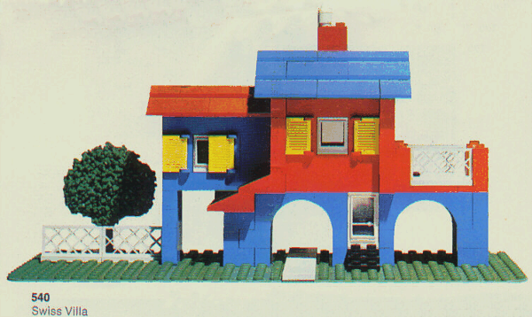 Set 540-3 - Swiss Villa - De BrickPlaats