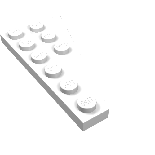 Part 54384 - Wedge, Plate 6 x 3 Left - De BrickPlaats