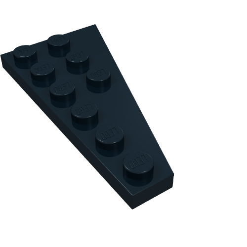 Part 54384 - Wedge, Plate 6 x 3 Left - De BrickPlaats
