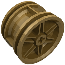 Part 56145 - Wheel 30.4mm D. x 20mm with No Pin Holes and Reinforced Rim - De BrickPlaats