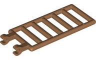 Part 5630 - Bar 7 x 3 with 2 Open O Clips (Ladder) - De BrickPlaats