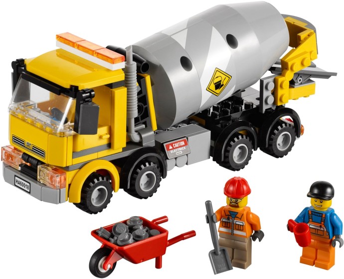 Set 60018 - Cement Mixer - De BrickPlaats