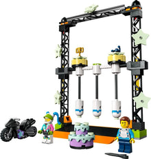 LEGO® City The Knockdown Stunt Challenge 60341 Building Kit - De BrickPlaats