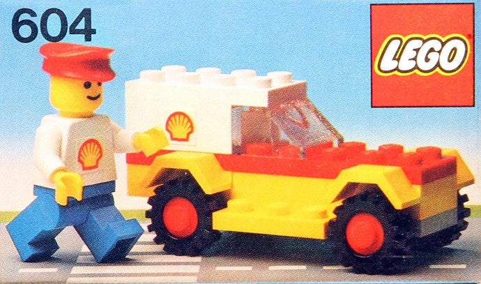 Set 604 - Shell Service Car - De BrickPlaats