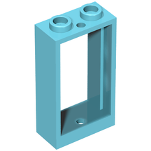 Part 60593 - Window 1 x 2 x 3 Flat Front - De BrickPlaats