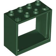Part 60598 - Window 2 x 4 x 3 - Hollow Studs - De BrickPlaats