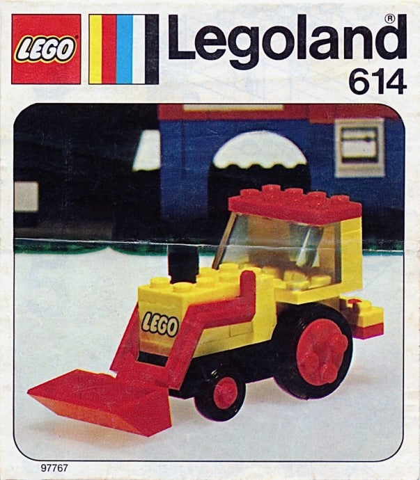 Set 614 - Excavator - De BrickPlaats