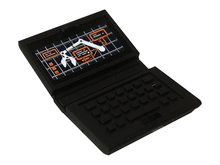 Part 62698pb13 - Minifigure, Utensil Computer Laptop with Control Crane Screen Pattern (Sticker) - Set 60225 - De BrickPlaats